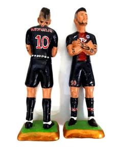 STATUETTA psg NEYMAR 15 CM PASTORE PRESEPE TERRACOTTA shepherds CRIB mf - Picture 1 of 2