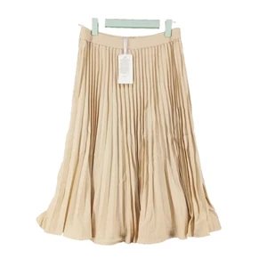 NWT GRACE KARIN Vintage Style Skirt Pleated A-Lined LARGE(12-14) Flared Chiffon - Picture 1 of 12