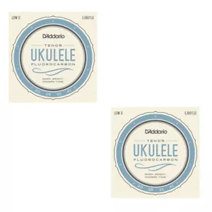D'Addario Ukulele Strings Fluorcarbon 2-Pack EJ99TLG Uke Tenor Pro-Arte Low G - Picture 1 of 6