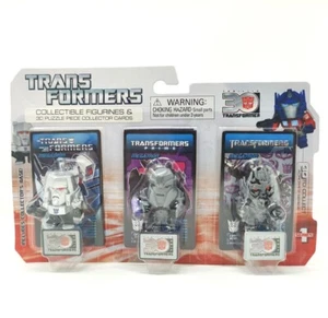 TRANSFORMERS Sammelfigur Mini Figur 3er Set mit Karten MEGATRON - Bild 1 von 5