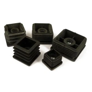 THREADED TUBE INSERTS  FOR SQUARE TUBING M8 PACK of 4 /8/12 - Picture 1 of 4