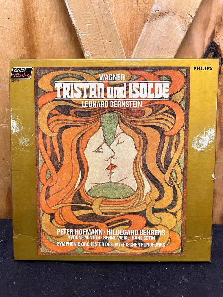 WAGNER: Tristan and Isolde - Leonard Bernstein Hoffman Behrens Bayerischen - Image 1 of 4