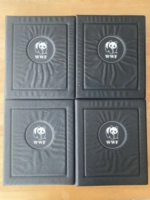 WWF  WORLD WILDLIFE  FUND MINT STAMPS + FIRST DAY COVERS COLLECTION IN 4 ALBUMS - Image 1 of 4