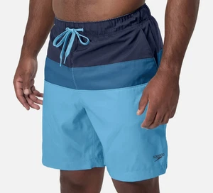 Pantalones cortos de natación Speedo Hydro Tech Volley para hombre, azules, talla M (nuevos) - Imagen 1 de 5
