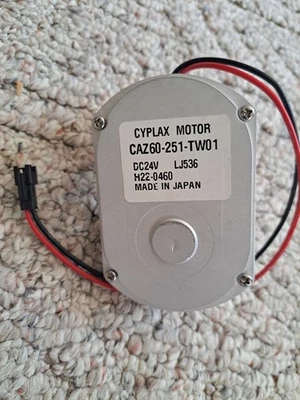 MOTOR CYPLAX SHINOHARA 66/74/75 CAZ60-251-TWO1 + CAJA DE CAMBIOS PARA REGISTRO/BARRIDO DE TINTA Foto 1 de 4