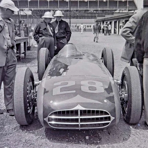 1952 Indy 500 #28 Kurtis Kraft Offenhauser Vintage Original Negativ - Pit Lane - Bild 1 von 2