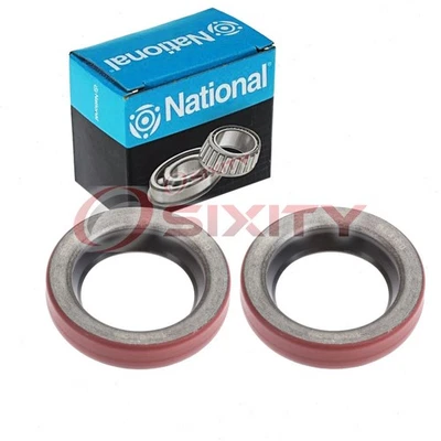 2 pc National Rear Wheel Seals for 1963-1964 Ford Falcon Driveline Axles fi - Image 1 of 4