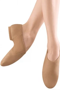 Bloch S0495L Ladies Neo-Flex Slip On Leather Jazz Shoes 11 tan not returnable - Picture 1 of 1