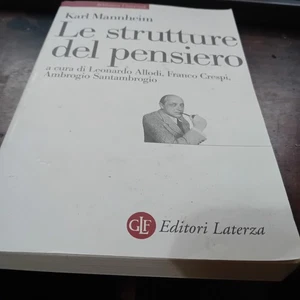 LE STRUTTURE DEL PENSIERO DI kARL MANNHEIM - Picture 1 of 3
