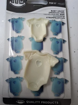 Jem Sugarcraft Cake Pop It Mould BABY GROW - Image 1 of 3