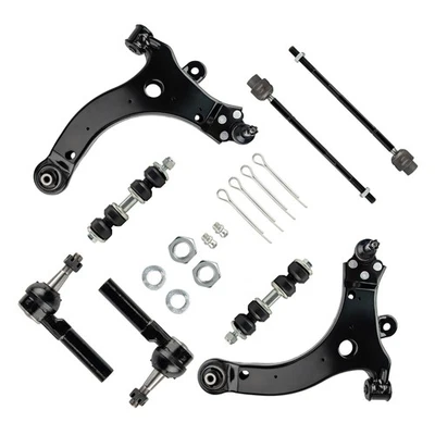 Front Control Arm Sway Bar End Link Tie Rod For 2000-2005 Chevrolet Impala 8pcs - Image 1 of 4