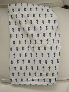 The Land of Nod "Little Prints Rocket" Crib Fitted Sheet - Picture 1 of 6