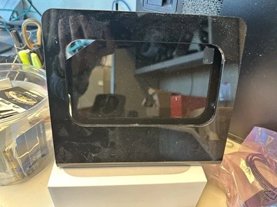 Black Acrylic Anti-theft Security Desktop Stand for Amazon Fire 7" as Kiosk POS - Image 1 of 3