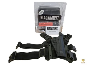 Blackhawk Drop Leg Tactical Holster Beretta 92/96/M9/M9A1 RH Olive US Army BW - Picture 1 of 13