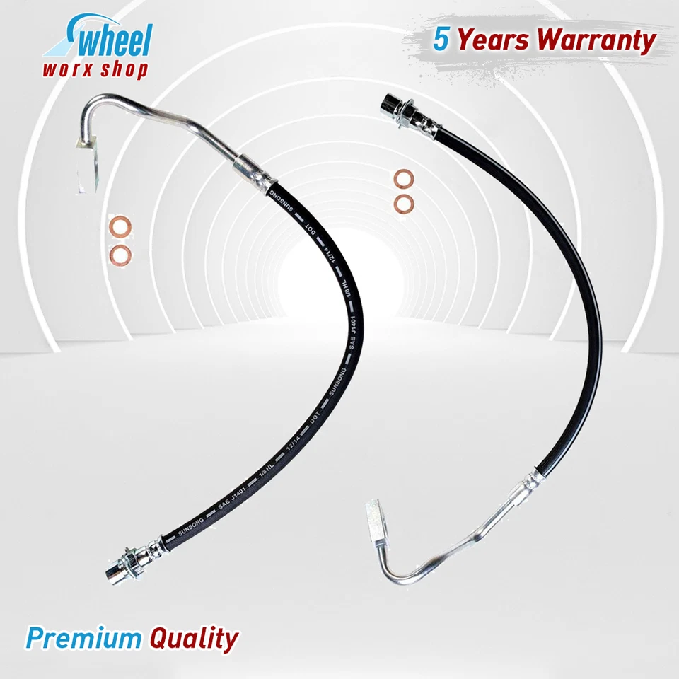 Front Brake Hose Brake Line Fits 1974 1975 1976 International Harvester Scout II - Image 1 of 4