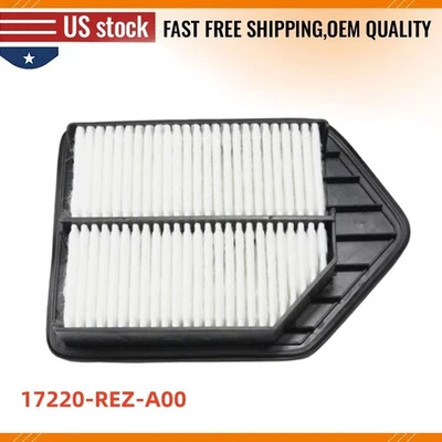Elemento de filtro de aire del motor 17220-REZ-A00 fabricante de equipos originales Honda CR-V L4 2,4 L 2010 2011 Foto 1 de 4