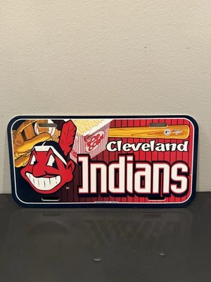 Cleveland Indians vintage license plate 1990's 1998 Guardians - Image 1 of 4