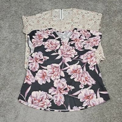 Par de blusas para mujer Maurices florales multicolores X-grandes Foto 1 de 4