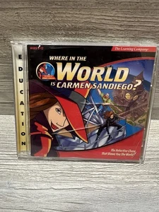 Vintage Where in the World Is Carmen Sandiego 1999 PC Game *Works/Details* - Afbeelding 1 van 7
