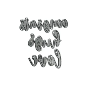 Altenew Dies - SCRIPT WORDS - CONGRATS, HUGS AND LOVE - Picture 1 of 1