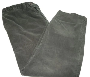 Ralph Lauren Men’s 34x32 Olive Green Flat Front Corduroy Pants Classic *AS-IS* - Picture 1 of 7