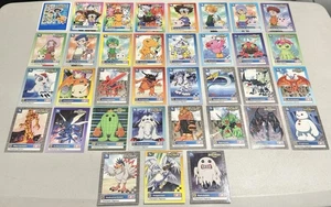 Digimon Exclusive Preview - Complete 34 Card Base Set | Upper Deck 1999 | NM - Picture 1 of 10