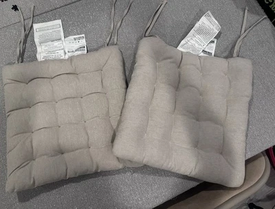 Cojines de asiento IKEA 15x15 bronceado desajustados interior Foto 1 de 3