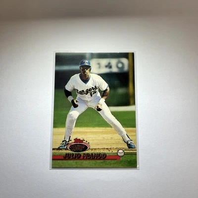 1993 Topps Stadium Club - Julio Franco #651 - Image 1 of 2