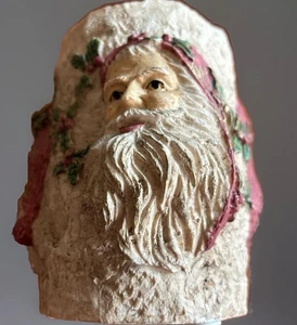 House of Lloyd Christmas Around the World Black Forest Santas Candle Holder Vtg - Picture 1 of 5