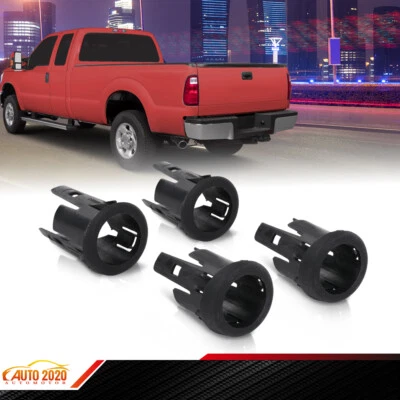 4 PCS Rear Parking Assist Sensor Bezel Set Fit For 2008-2015 Ford F-250 F-350 — 第 1/4 张图片