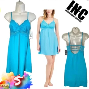 NWT INC Women's S Lace & Chiffon Nightgown Lingerie Sea Isle 100046751MS $47 - Picture 1 of 8