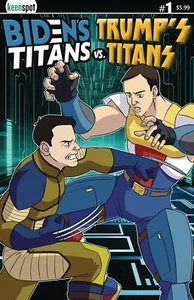 BIDENS TITANS VS TRUMPS TITANS #1 CVR D PETE VS JARED - Imagen 1 de 1