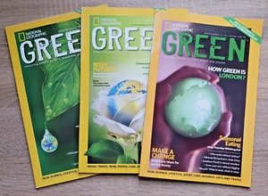 NATIONAL GEOGRAPHIC GREEN MAGAZINES SPRING SUMMER WINTER 2009-2010  P855 - Picture 1 of 5