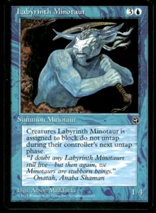 Labyrinth Minotaur - MTG - NM - Homelands - Magic The Gathering - Picture 1 of 1