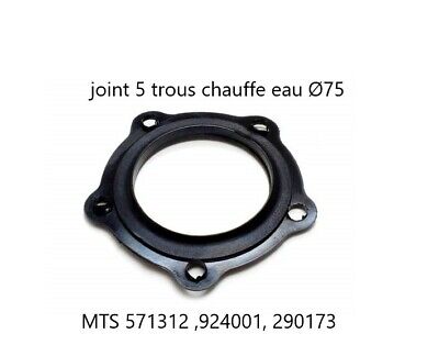 Joint 5 Trous Chauffe Eau  Ø75 Ref MTS 571312 ,924001, 290173, C00030560 • 4.80€