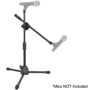 Chord Dual Microphone Mini Boom Stand Kick Snare Tabla Bongos Foldable Design - Picture 1 of 1