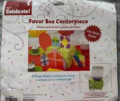 8 Novelty Pirate Birthday Favor Boxes to Create Unique Centerpiece NIP - Image 1 of 2