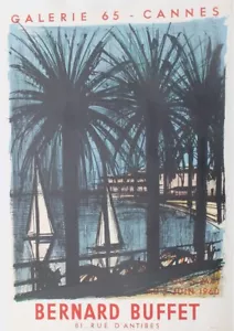 Galería 65 Cannes Bernard Buffet Expresionista - Imagen 1 de 4