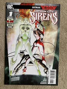DC COMICS GOTHAM CITY SIRENS #1 (2009) HARLEY QUINN & POISON IVY & CATWOMAN - Picture 1 of 12