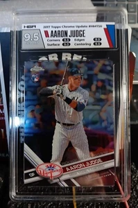 2017 Topps Chrome RC #HMT50 Aaron Judge 9.5 Gem Mint Baseball Card - Picture 1 of 2