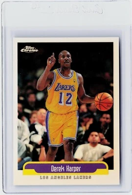 1999-00 TOPPS CHROME REFRACTOR #51 - DEREK HARPER - Image 1 of 2