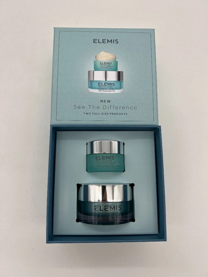 ELEMIS PRO COLLAGEN EYE REVIVE MASK 15ml & VITALY EYE CREAM 15ml EXP2027 GENUINE - Image 1 of 1