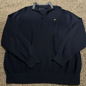 Jack Nicklaus 1/4 Zip Pullover Blue Men's Size Large - Picture 1 of 7