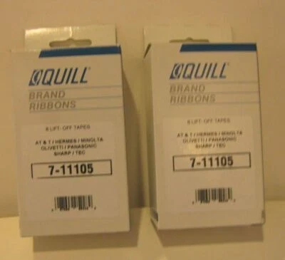 Lote de 2 cintas despegables Quill 7-11105 Foto 1 de 2