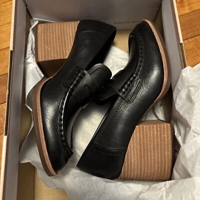 Kork-Ease Modeste Heeled Penny Loafer - Women's US Size 6 - Black - Image 1 of 4