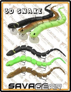Savage Gear "3D SNAKE" 30cm 57gr artificiale spinning luccio - Picture 1 of 15