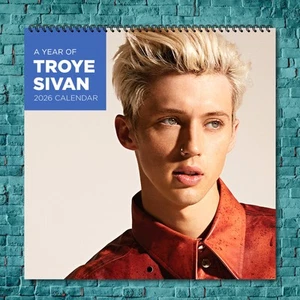 Troye Sivan 2026 Wandkalender, 12 Monate Promi Fotokalender - Bild 1 von 4