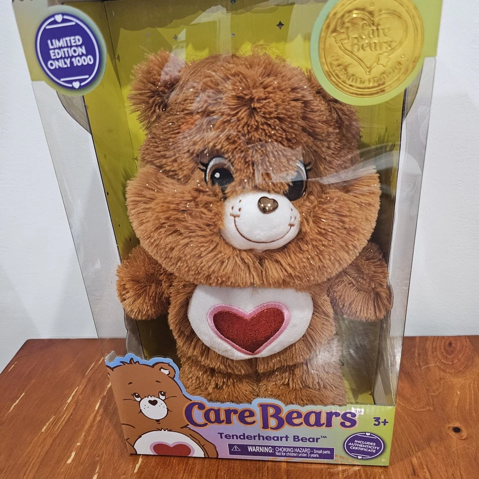 LIMITED EDITION AUSTRALIAN TENDERHEART BEAR CARE BEAR TOY NIB 1000 ONLY - image 1 of 4