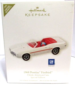 #15 - 2008 Hallmark Keepsake 1968 Pontiac Firebird Classic American Cars - New - Picture 1 of 2