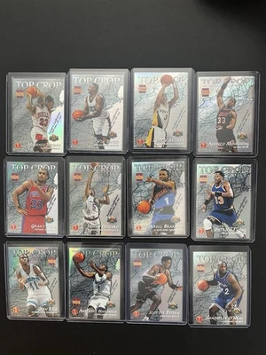 💎(12) 96-97 TSC TOP CROP COMPLETE SET #TC1-12 w/ JORDAN HOF 💎 Holo Prizm - Image 1 of 4